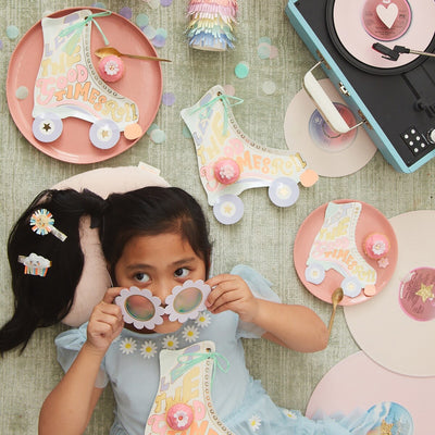 Roller Skate Napkins (x 16)