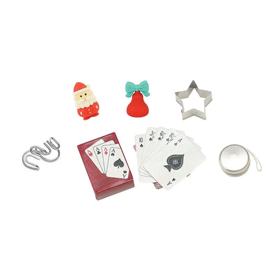Merry & Bright Christmas Crepe No-Snap Crackers (x 6)