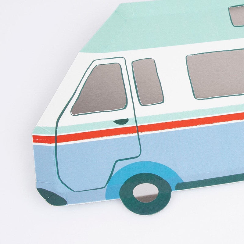 Outdoor Adventures Camper Van Plates (x 8)