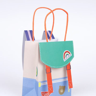 Outdoor Adventures Backpack Party Bags (x 8)