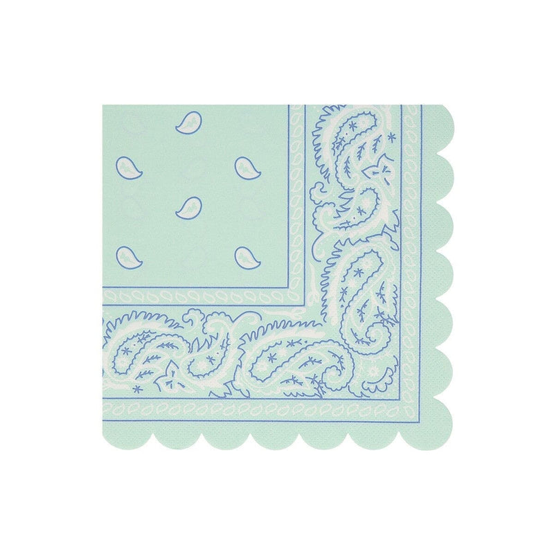Western Bandana Large Napkins (x 16)