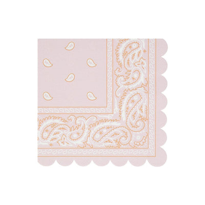 Western Bandana Large Napkins (x 16)