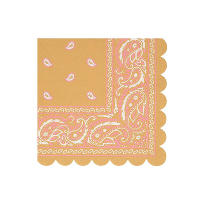 Western Bandana Large Napkins (x 16)