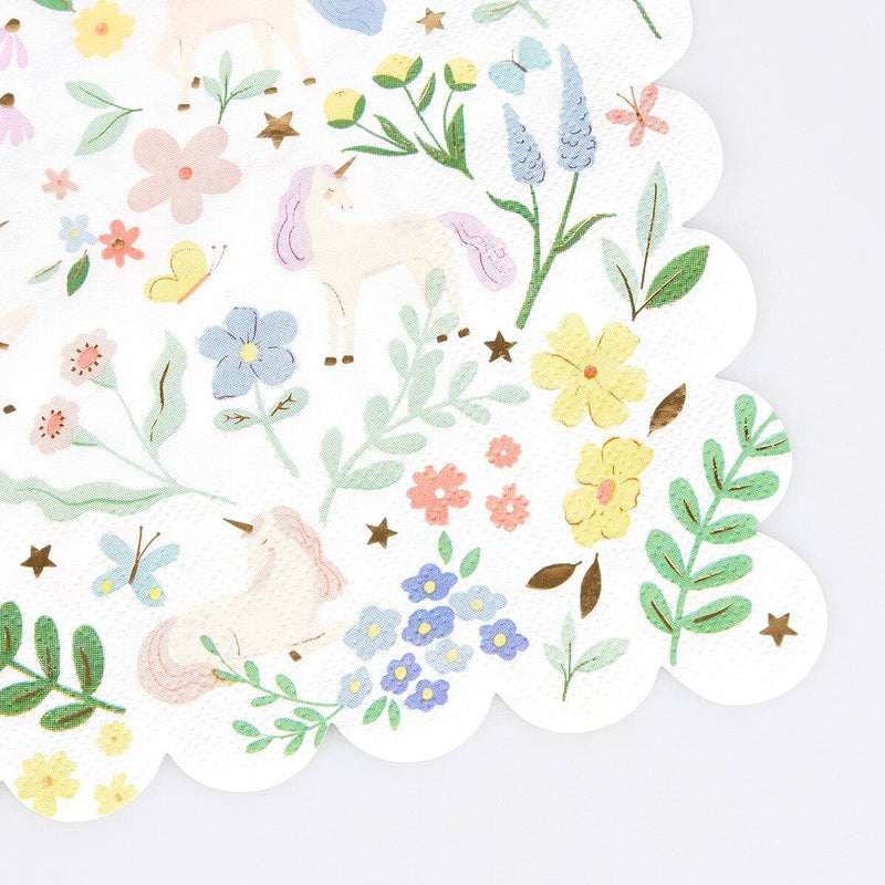Meadow Unicorns Large Napkins (x 16)