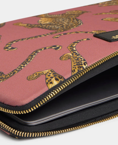 Blush Leopard Laptop Sleeve 13 & 14