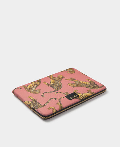 Blush Leopard Laptop Sleeve 13 & 14