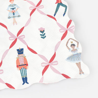 Nutcracker Ballet Large Napkins (x 16)