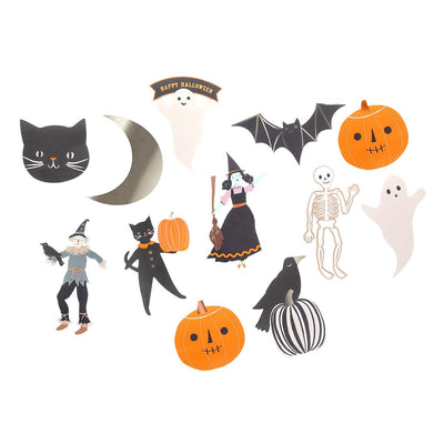 Halloween Shaped Stickers (x 25 stickers)