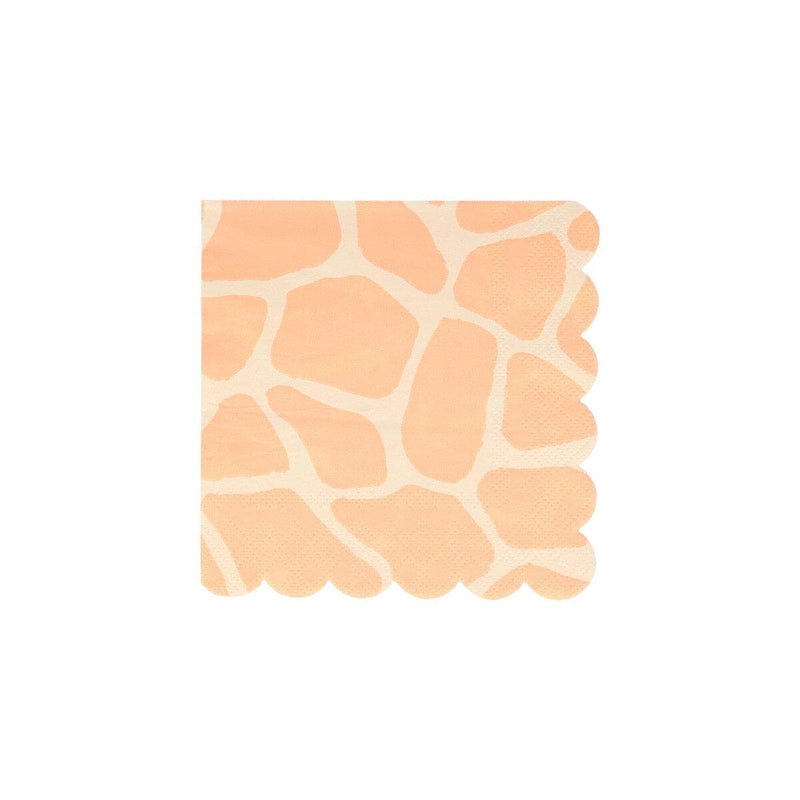 Safari Animal Print Small Napkins (x 16)