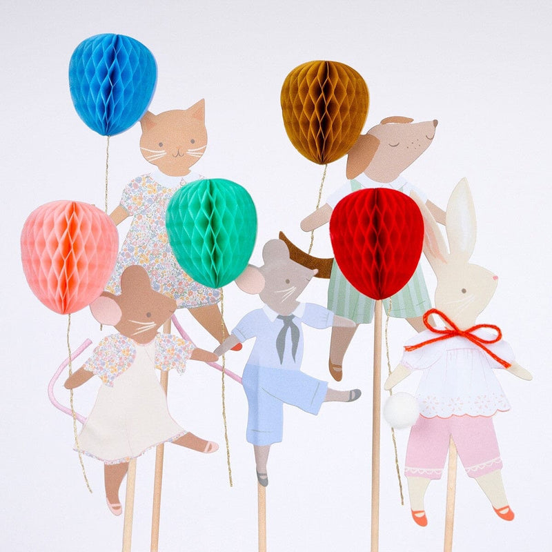 Animal Friends Cake Toppers (x 5)