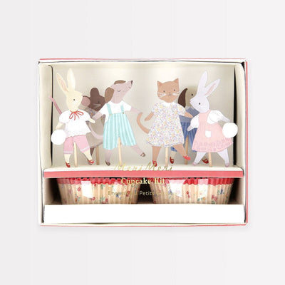 Animal Friends Cupcake Kit (x 24 toppers)