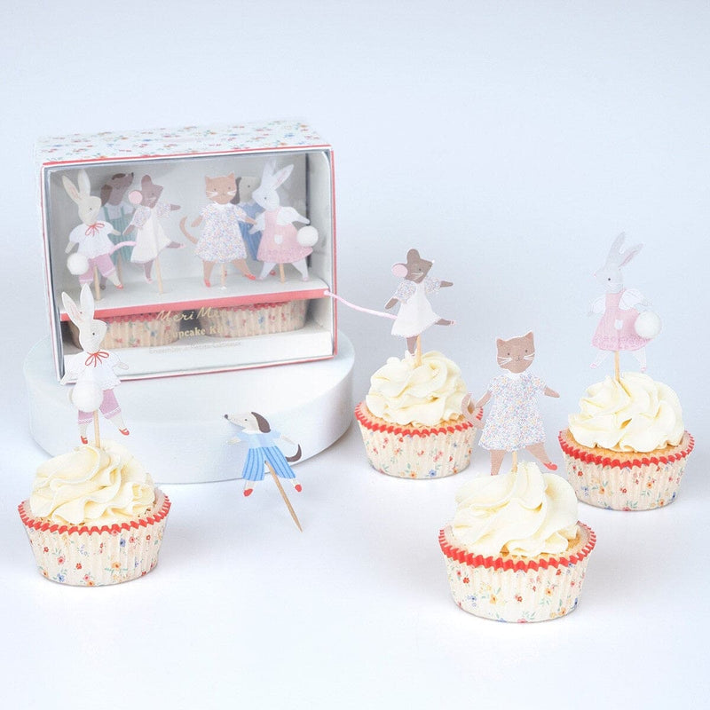 Animal Friends Cupcake Kit (x 24 toppers)