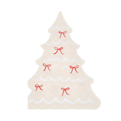 Christmas Tree With Bows Napkins (x 16)