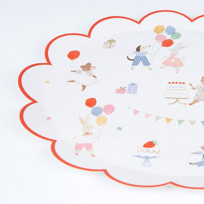 Animal Friends Side Plates (x 8)
