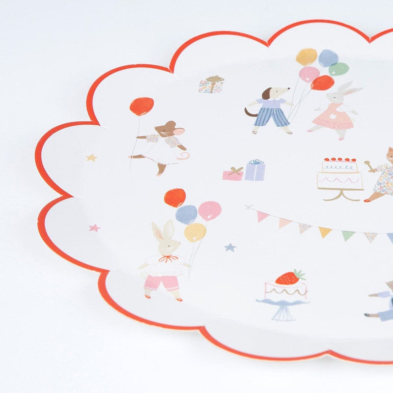 Animal Friends Side Plates (x 8)