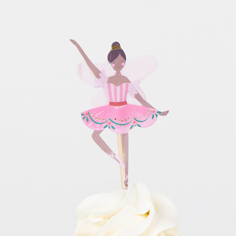 Nutcracker Ballet Cupcake Kit (x 24 toppers)