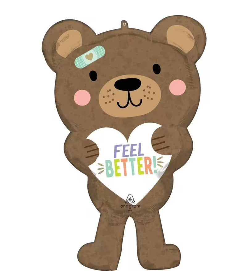 Folienballon FEEL BETTER BEAR XXL