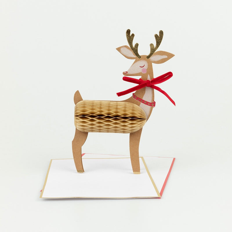 Stand-Up Reindeer Card