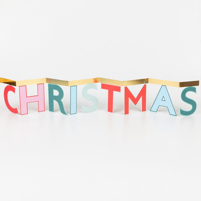 Merry Christmas Concertina Card