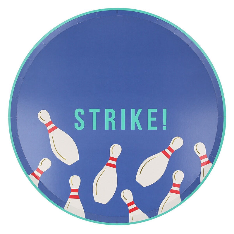 Bowling Dinner Plates (x 8)