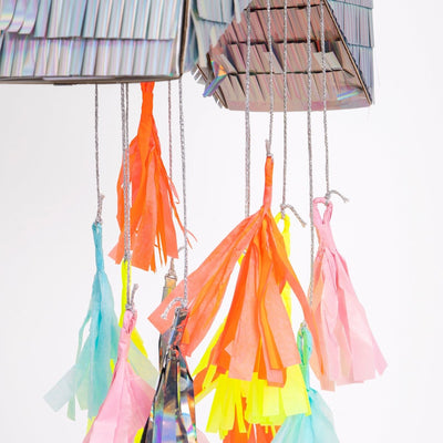 Silver Star Party Piñata