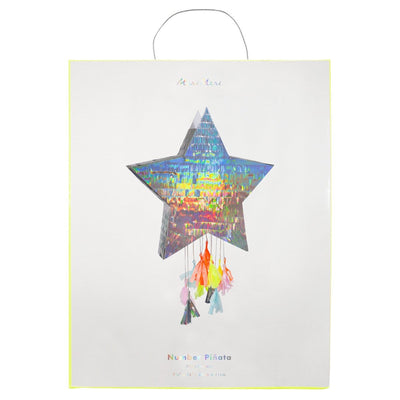 Silver Star Party Piñata