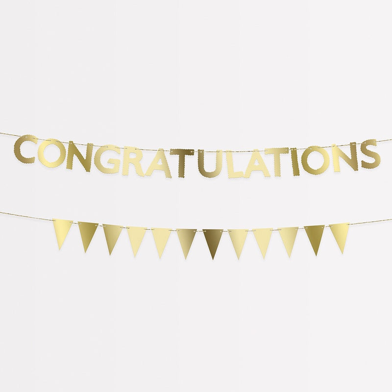 Congratulations Mini Matchbox Garland Set