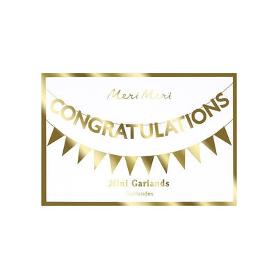 Congratulations Mini Matchbox Garland Set