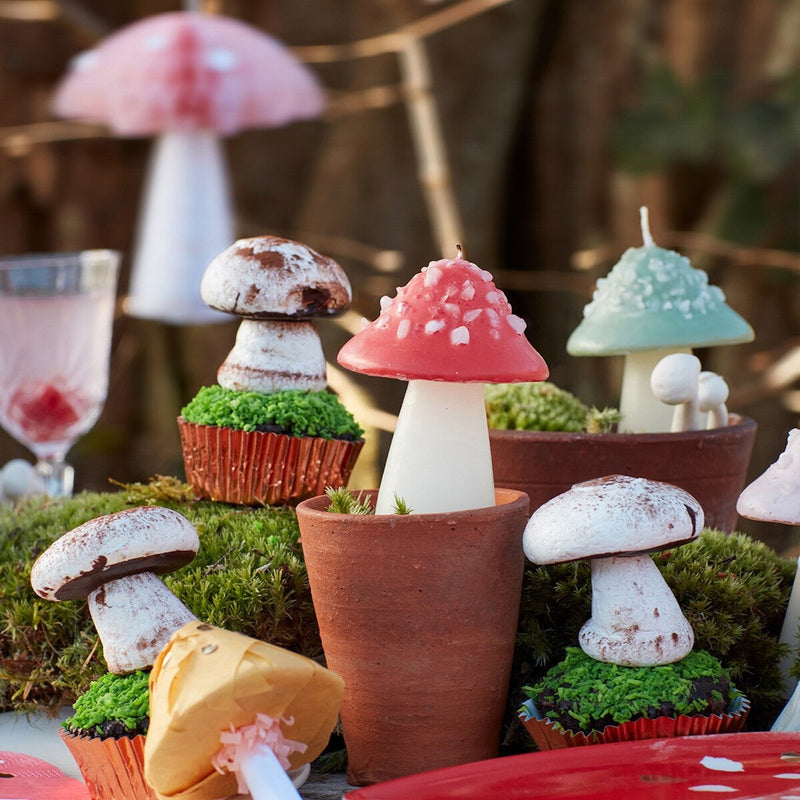 Mushroom Candles (x 3)