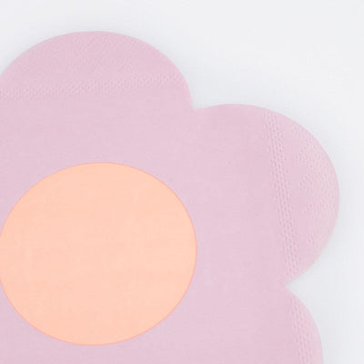 Happy Icons Shaped Napkins (x 16)