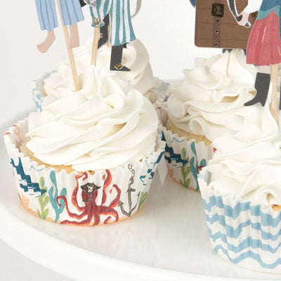 Pirate Ship Cupcake Kit (x 24 toppers)