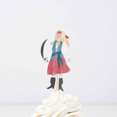Pirate Ship Cupcake Kit (x 24 toppers)
