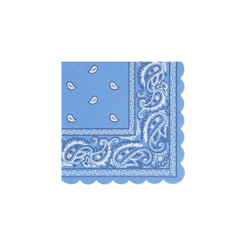 Western Bandana Small Napkins (x 16)