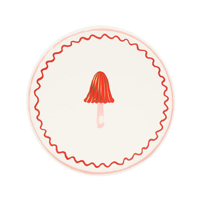 Merry Mushrooms Side Plates (x 8)