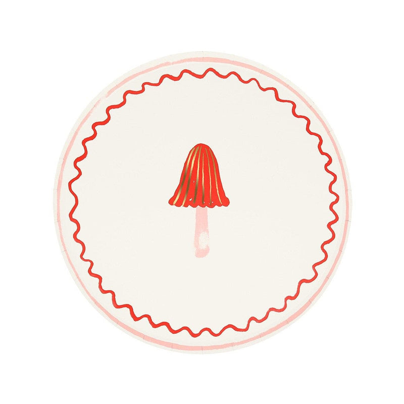 Merry Mushrooms Side Plates (x 8)