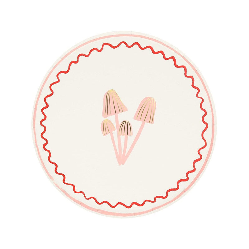 Merry Mushrooms Side Plates (x 8)