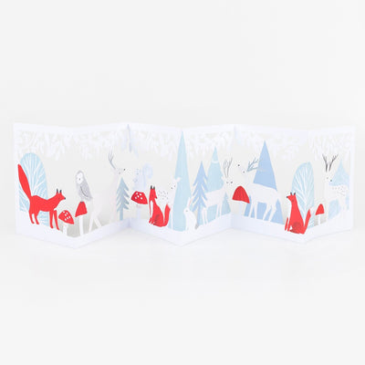 Winter Wonderland Concertina Card Winter Wonderland Concertina Card