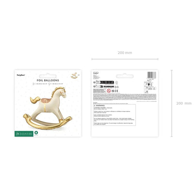 Ballon XXL - Schaukelpferd