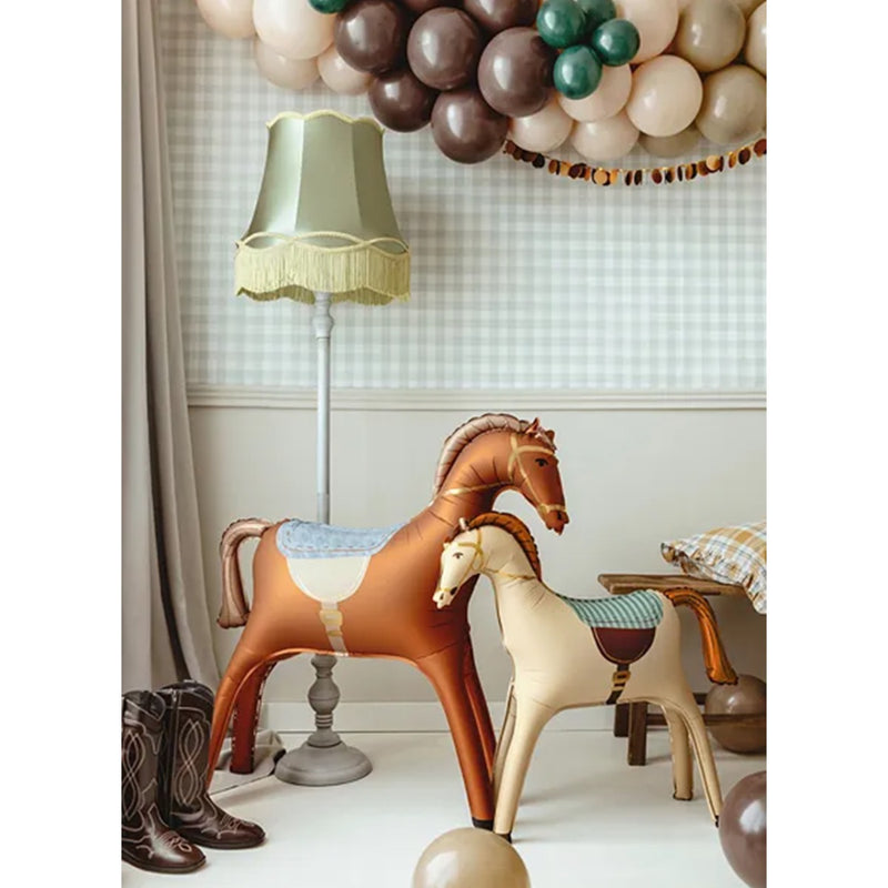 Standing Ballon XXL - Pferd - Braun