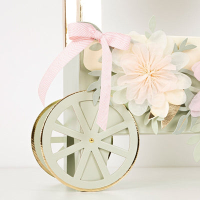 Meri Meri x Ladurée Paris Macaron Cart Centerpiece