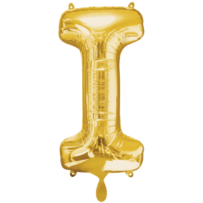 Buchstabe I XXL - Gold | Boutique Ballooons