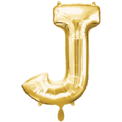 Buchstabe J XXL - Gold | Boutique Ballooons