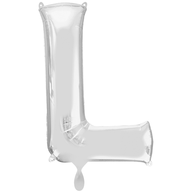 Buchstabe L XXL - Silber | Boutique Ballooons