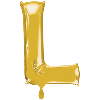 Buchstabe L XXL - Gold | Boutique Ballooons