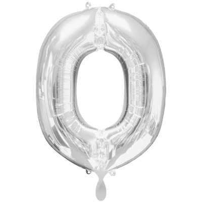 Buchstabe O XXL - Silber | Boutique Ballooons