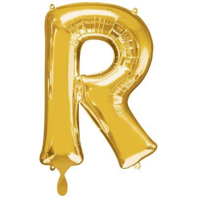 Buchstabe R XXL - Gold | Boutique Ballooons