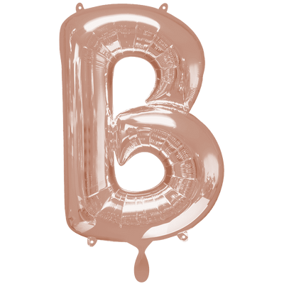 Buchstabe B XXL - Rosegold | Boutique Ballooons