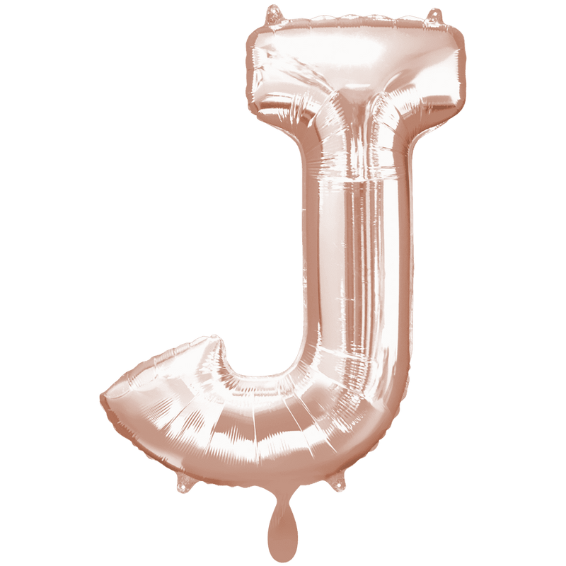 Buchstabe J XXL - Rosegold | Boutique Ballooons