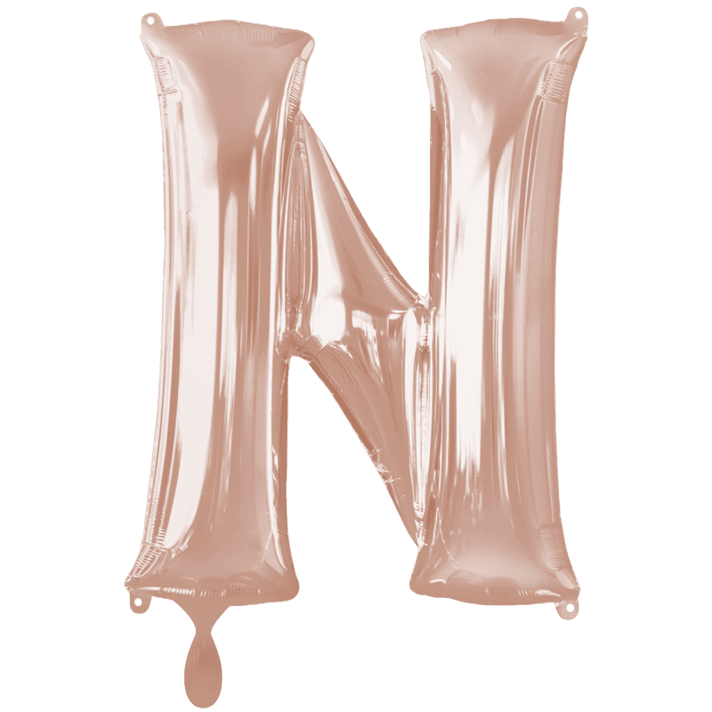 Buchstabe N XXL - Rosegold