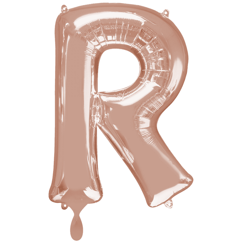 Buchstabe R XXL - Rosegold | Boutique Ballooons